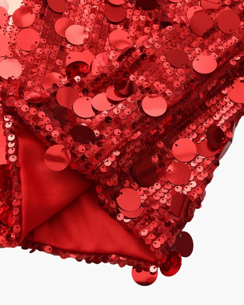 Sequin Party Mini Dress - Image 13