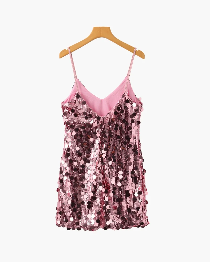 Sequin Party Mini Dress - Image 2