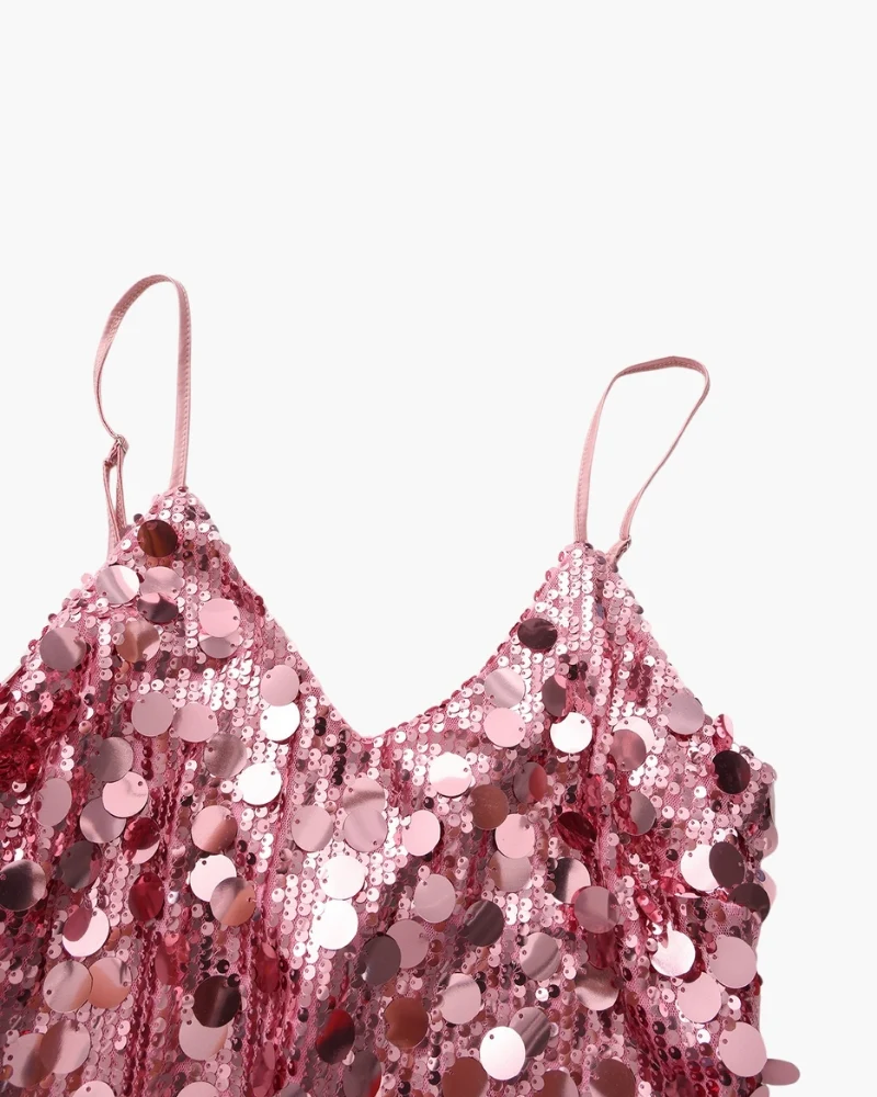 Sequin Party Mini Dress - Image 3