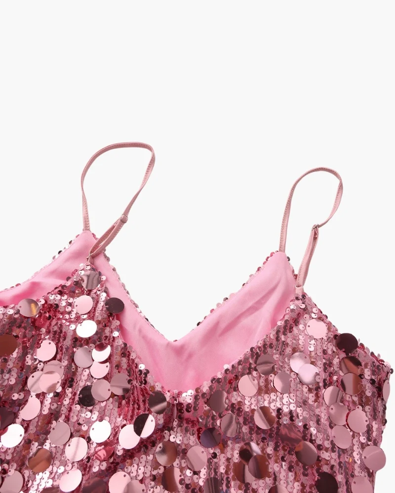 Sequin Party Mini Dress - Image 4