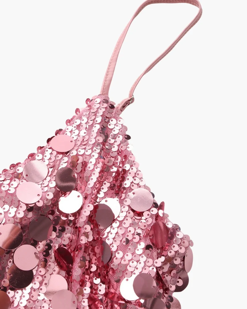 Sequin Party Mini Dress - Image 5