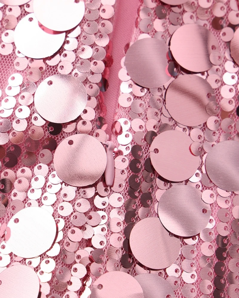 Sequin Party Mini Dress - Image 6