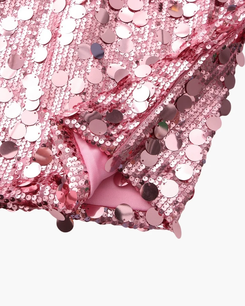 Sequin Party Mini Dress - Image 7