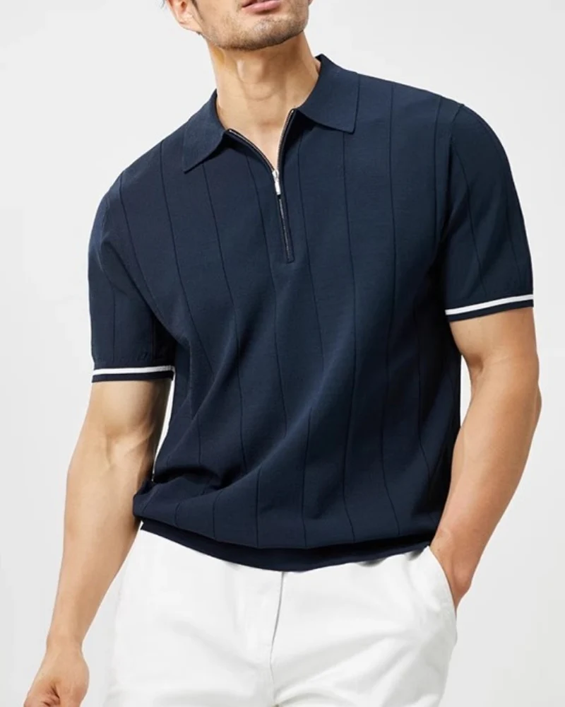 Signature Contrast Trim Polo - Image 3