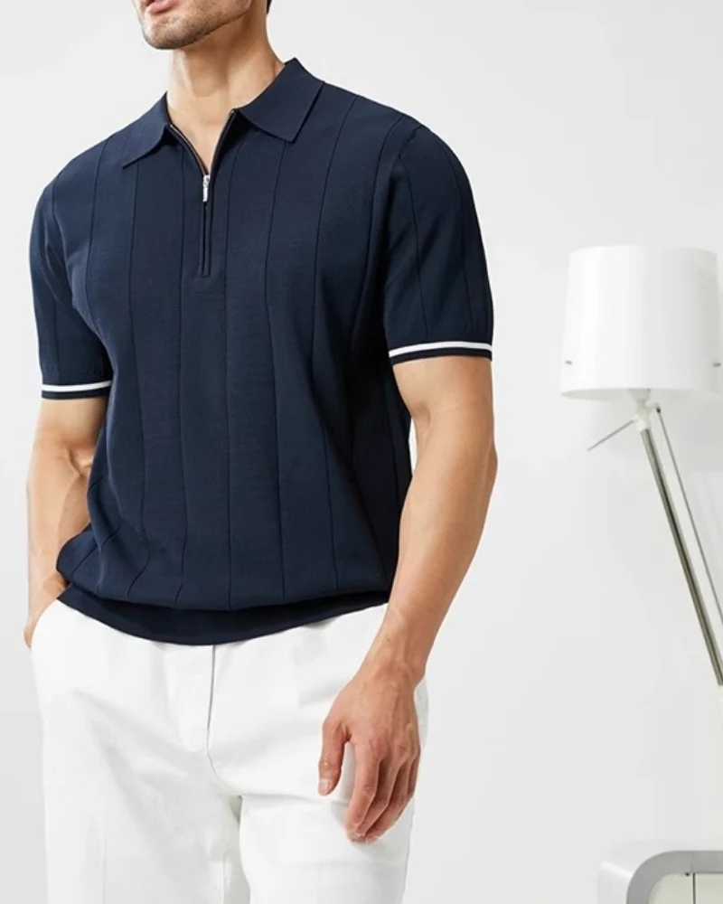 Signature Contrast Trim Polo - Image 4