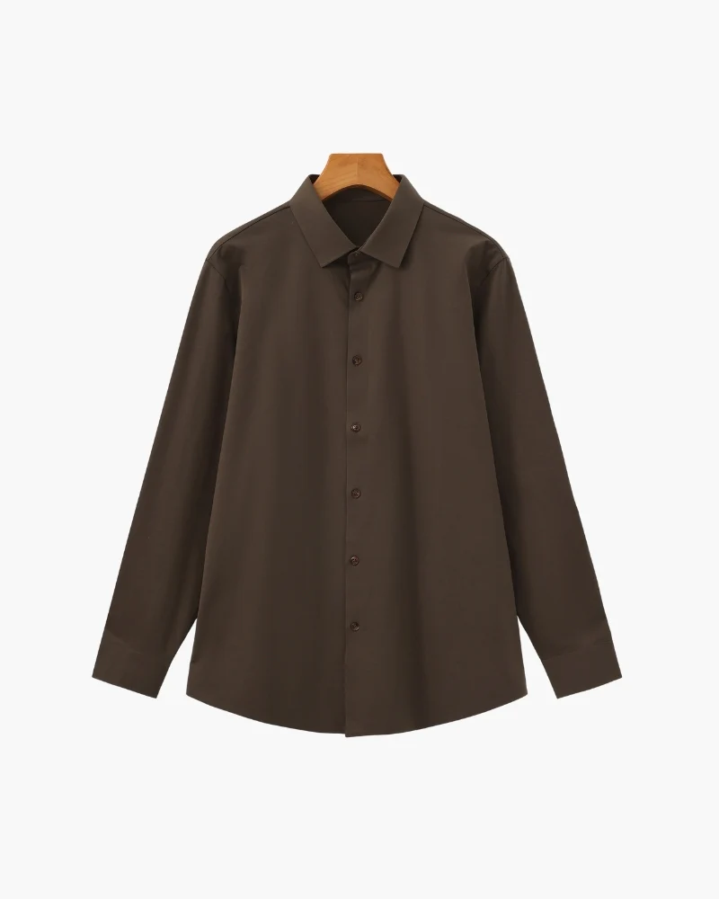 Tailored Cotton Flex Shirt - Image 7