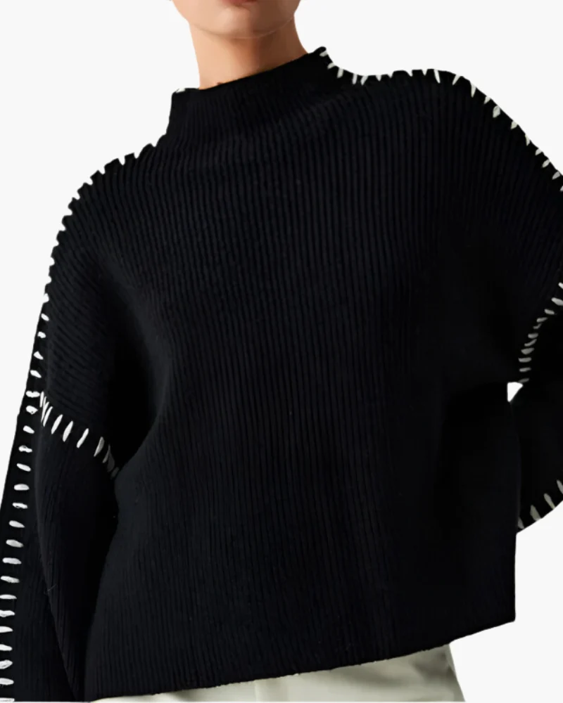 The Lila Stitch Sweater - Image 3
