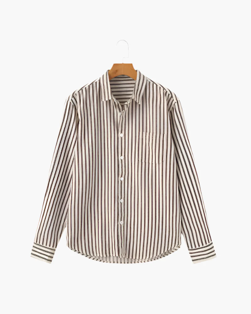Gentlemen's Striped Shirt - Image 2