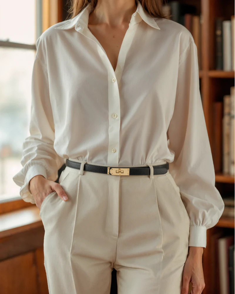 Vintage Slim Belt - Image 4