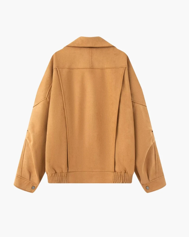 Vintage Suede Drape Jacket - Image 7
