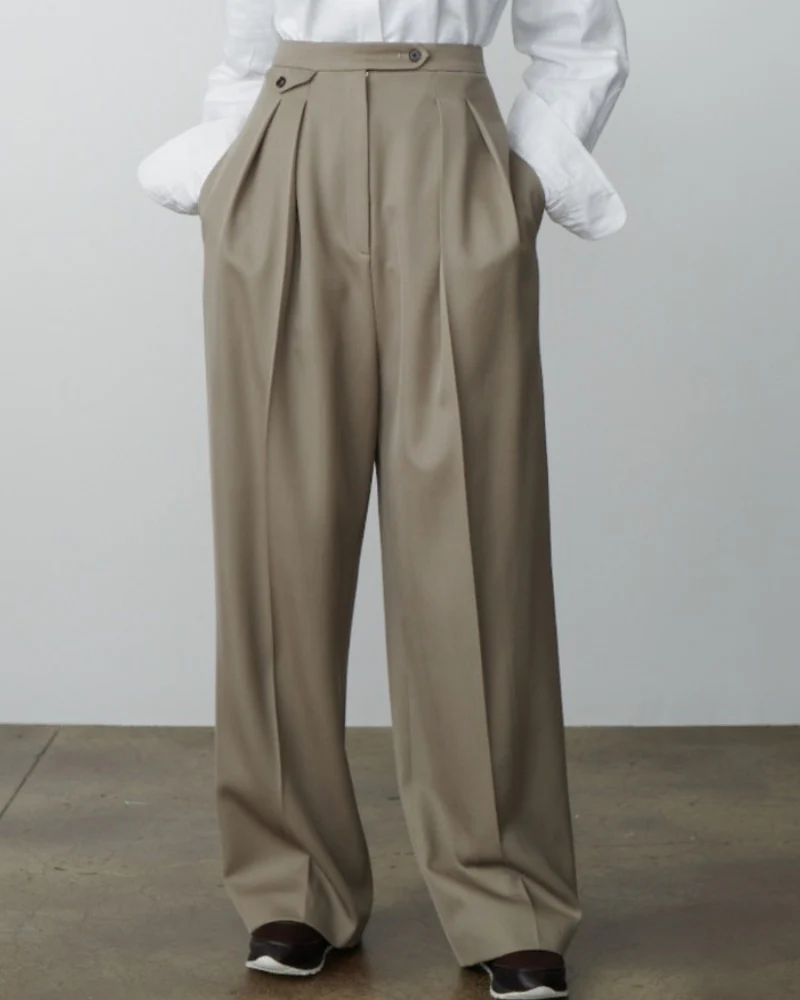 Woolen Oversized Pantalon - Image 2